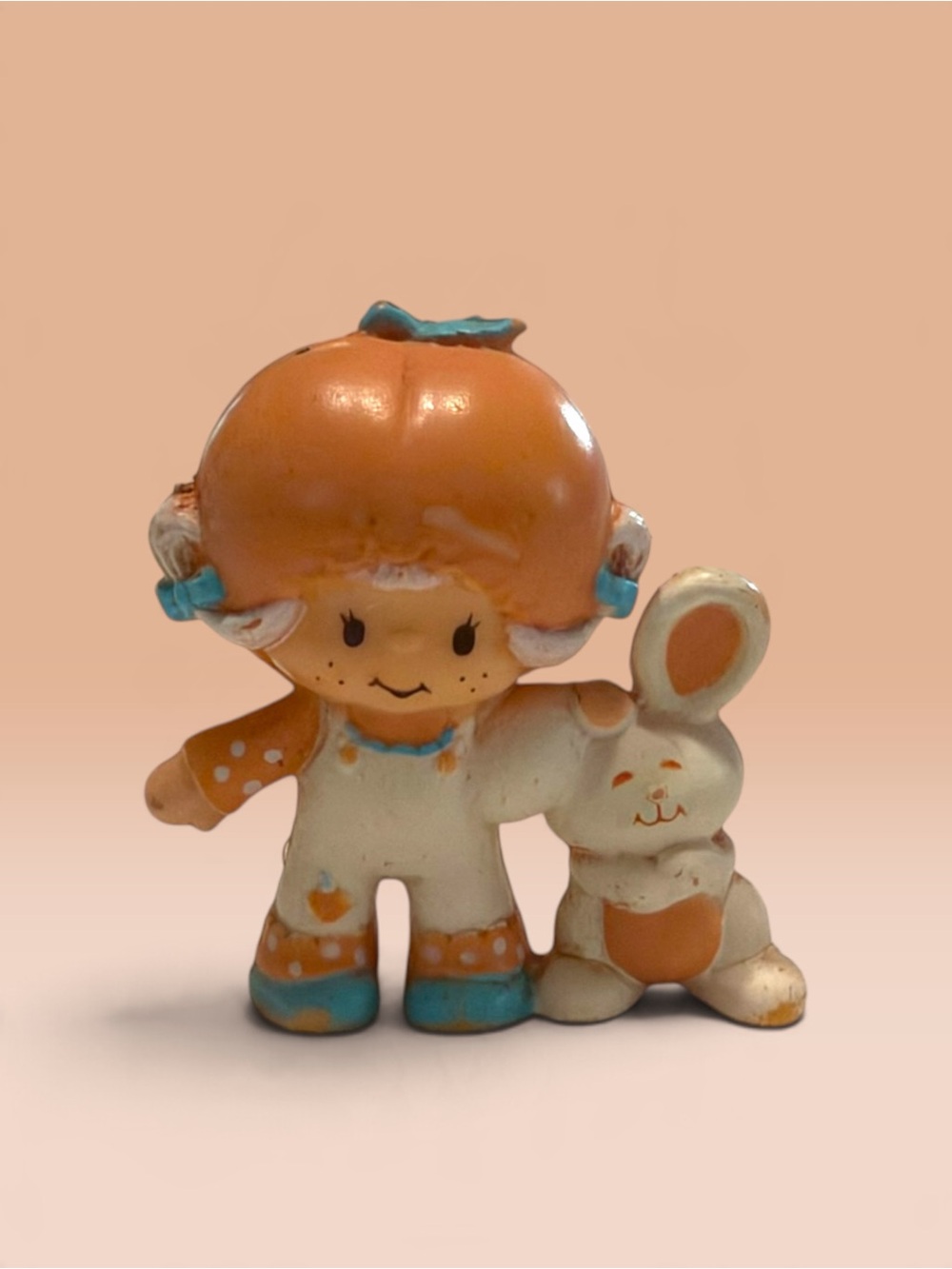 2 for $20 - Strawberry Shortcake PVC Mini Figurine Apricot and Hops-a-Lot
